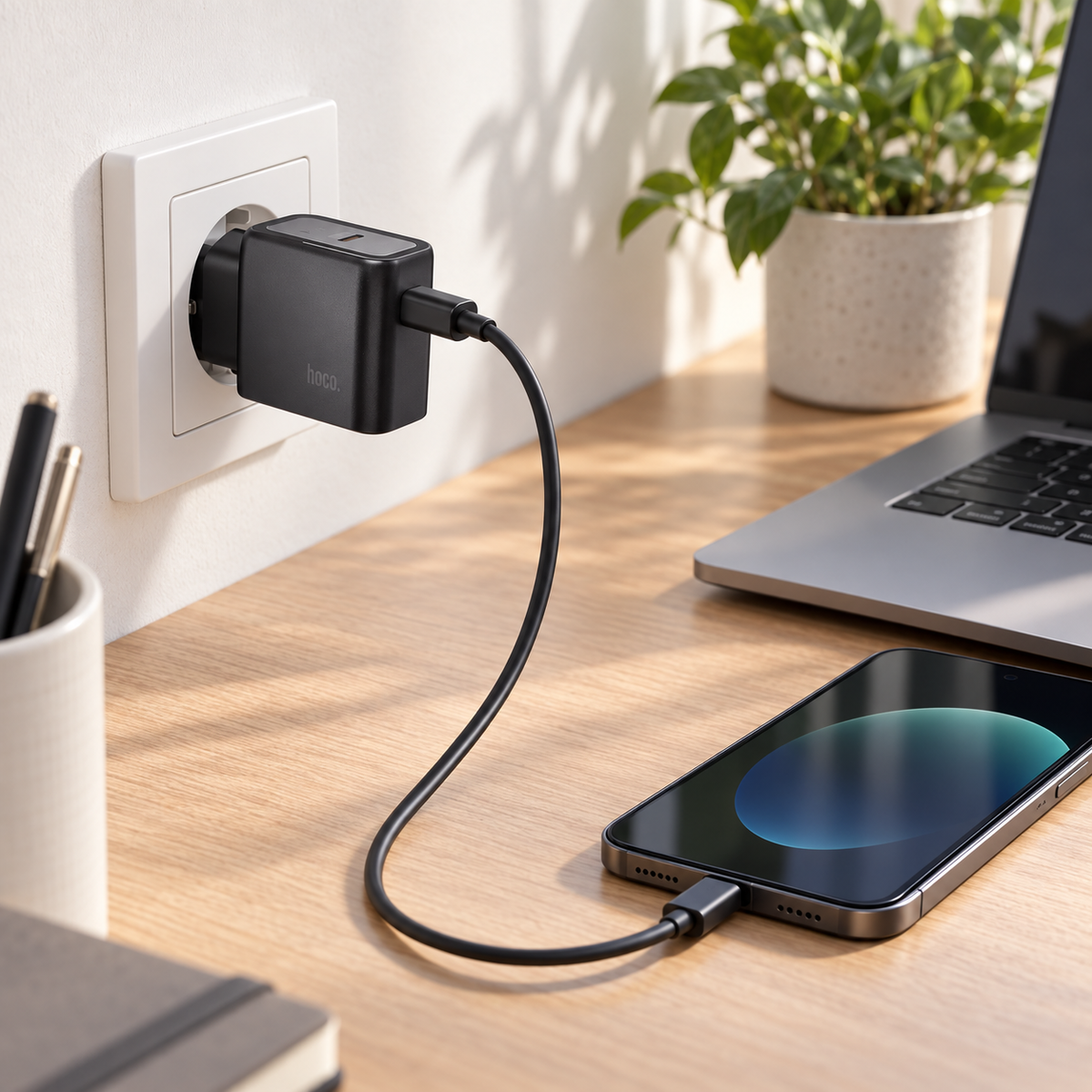 Caricatore Hoco N62 GaN 30W USB-C PD